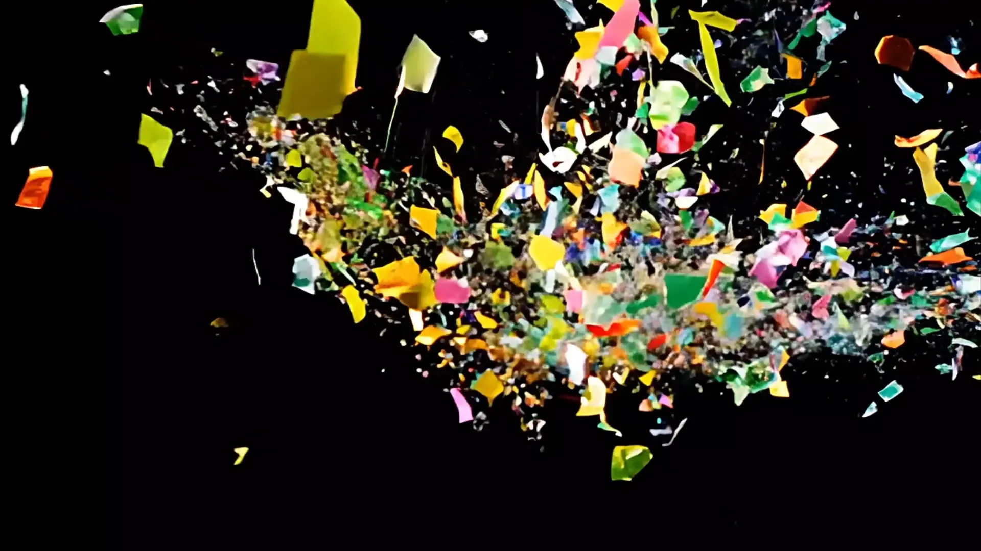 Playful Confetti Blast Overlay for Celebration and Event Videos